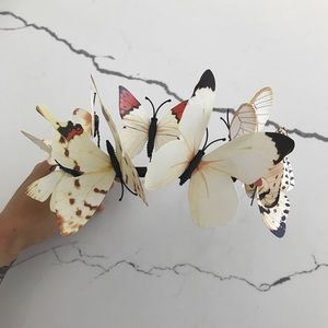 Butterfly crown